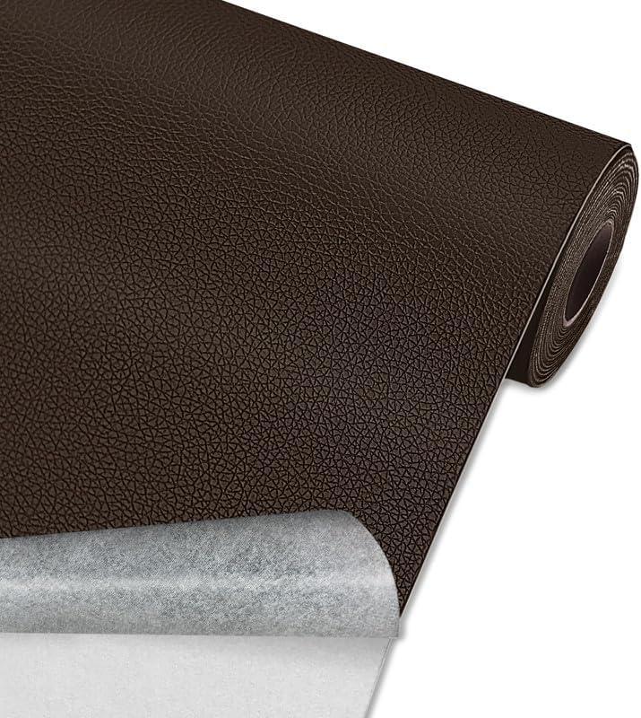 Leather Repair Patch, Large Size 15.7 * 118 inch Self Adhesive Leather Repair Patch, Leather Repair Kit for The Car Seat, Couches, Sofas, Computer Chair, Furniture, Handbags, Drivers Seat