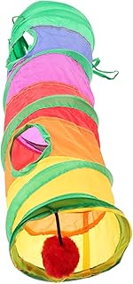 Balacoo Brinquedo De Túnel De Gato Brinquedos Túnel De Gato Ao Ar Livre Tubo De Gato Túnel De Estimação Brinquedo De Gato Túnel De Gato Dobrável Túnel De Gato Brinquedo De Gato Ninho De