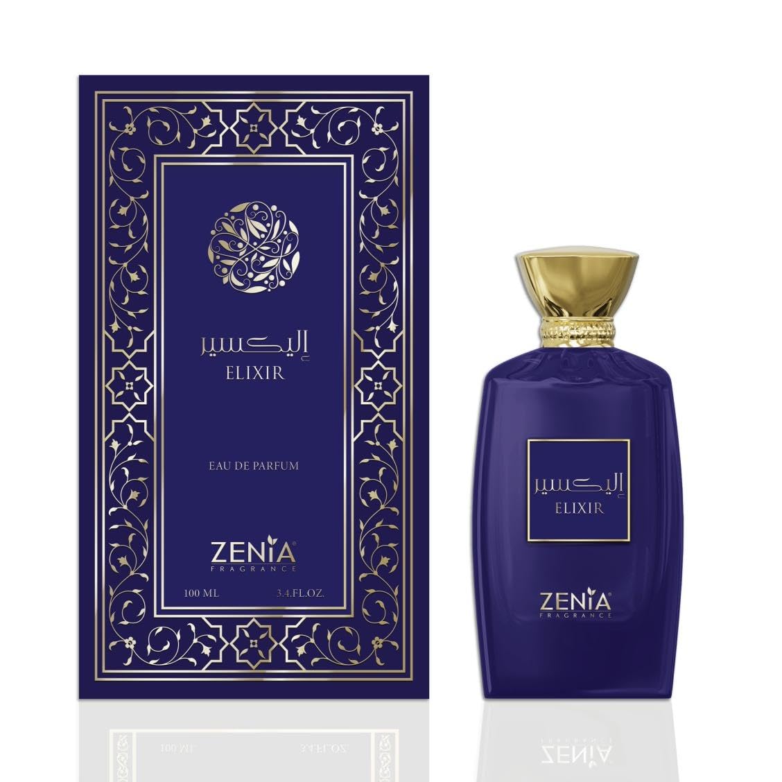 ソロエジャElixir 100ml Amazon.com : Zenia Elixir Eau de Parfum EDP Spray – 3.4oz / 100ml