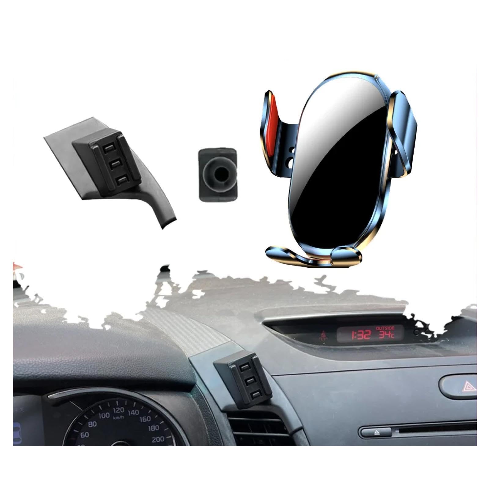 Soporte Móvil Coche para Kia Forte Cerato K3 YD 2014-2018, Soporte para teléfono móvil de Coche con Clip para Rejilla de ventilación del Aire Acondicionado LHD