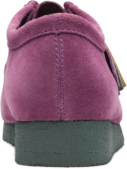Amazon | Clarks Wallabee Purple/Gre, パープル/グレ, 6.5 UK 