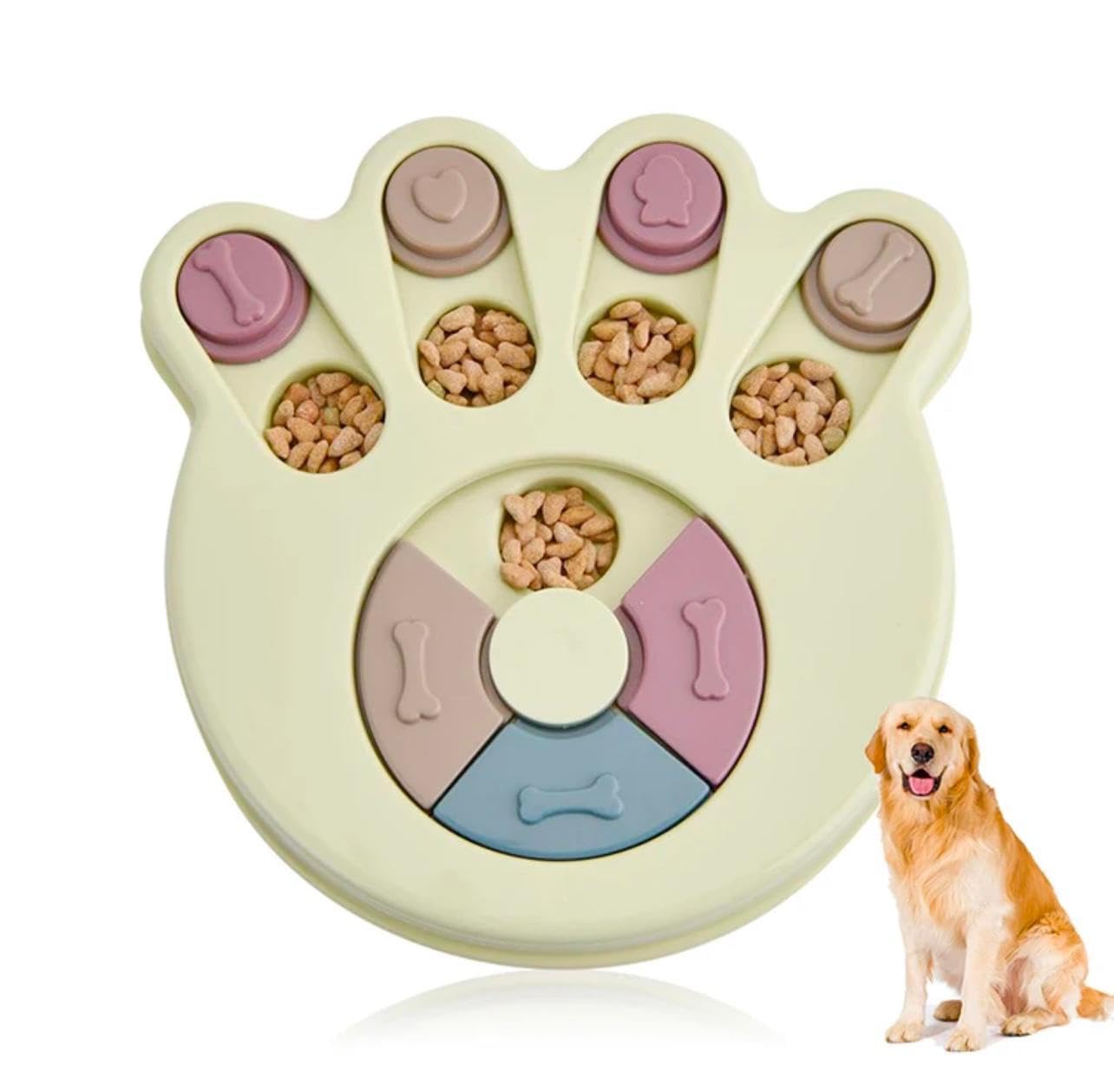 Dog Puzzel Feeder (Green)