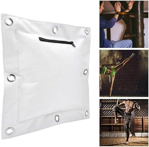 Miniatura 2 de Akozon Wing Chun - Anillo de entrenamiento de pared, saco de arena vacía con cremallera para boxeo, Muay Thai Sanda (L)