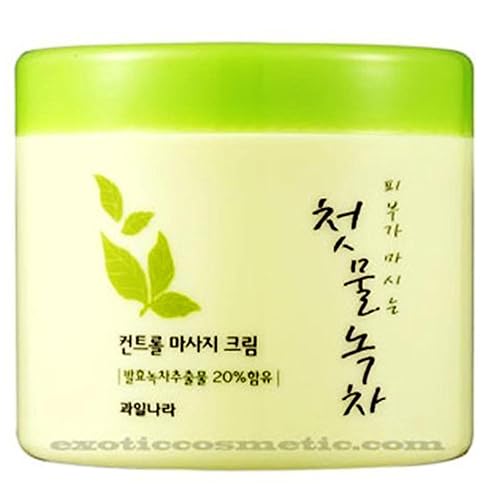 Kwailnara La primera crema de masaje de control de té verde (té verde fermentado)