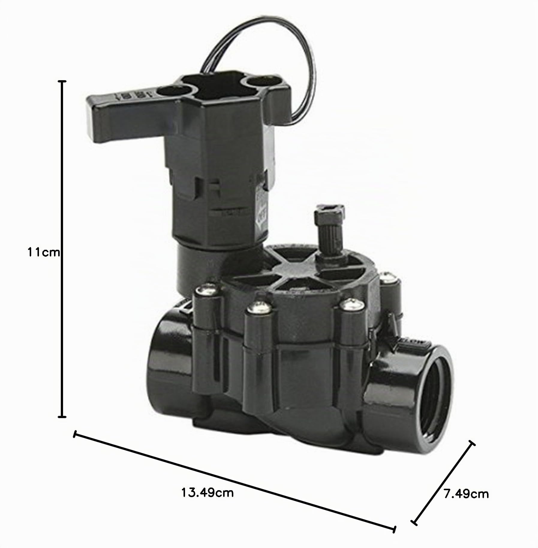 Rain Bird 100-DV Électrovanne d'irrigation Gris 24 V 2,5 cm (1")