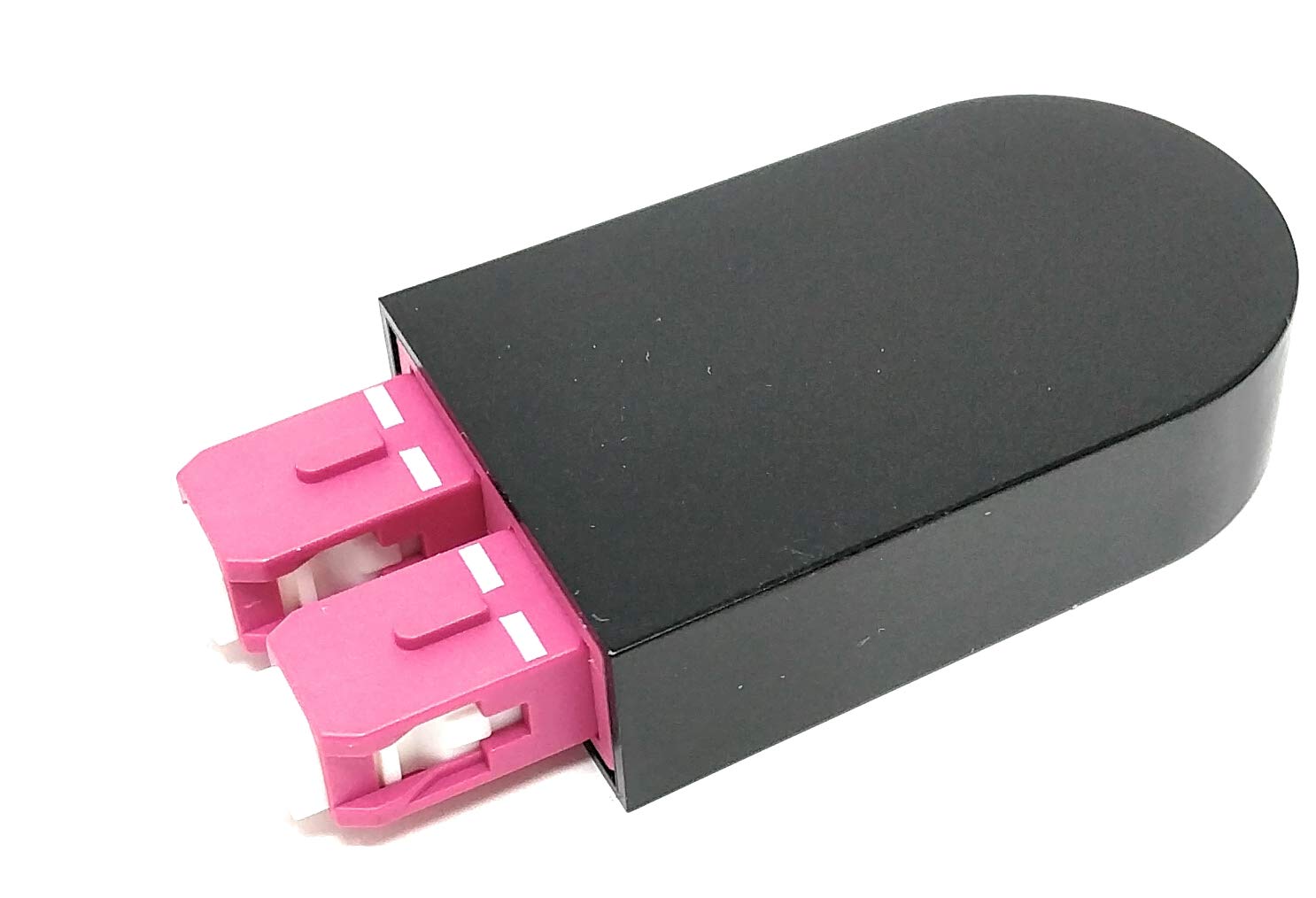 Ultra Spec Cables SC Fiber Optic 40Gb OM4 Multimode 50/125 Loopback Adapter Tester Cable - Magenta