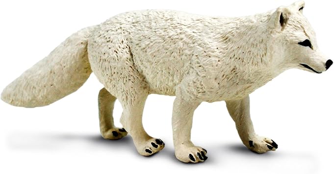 Safari Ltd. Arctic Fox Toy - 4 Inch Realistic Wildlife Figure for Kids
