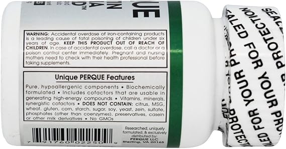 Perque Hematin Anemia Guard, 100 Count