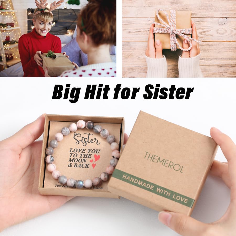 Miniatura 4 de Sisters Gifts from Sister Birthday Gift Ideas Bracelets Women Sister Mothers Day Gift Ideas Big Sister Gifts for Little Girls Sister Christmas Gifts