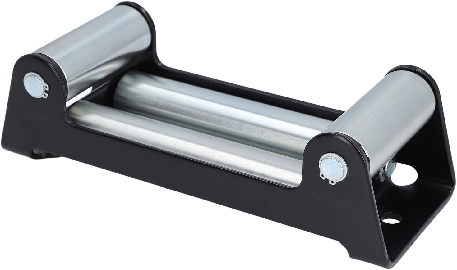 Winch Roller Fairlead Heavy Duty 4 Rollers 12000lb Capacity High Strength Steel Iron Cable Guide for Off Road Trucks ATV SUV Winches