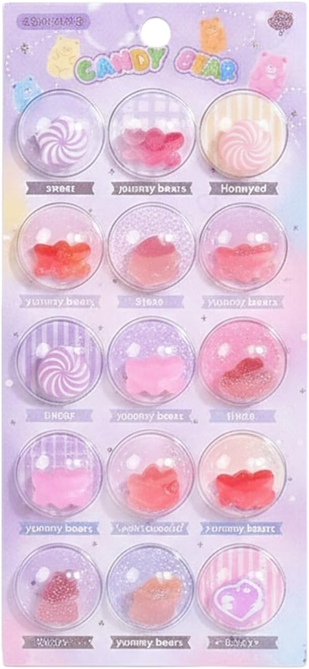 Sealed Water Stickers - Shaking Badge, Single Sheet Liquid Charm for Diary, Epoxy Patch with Drifting, Craft Supply, Glossy Token for Covers, Cases and Canteens