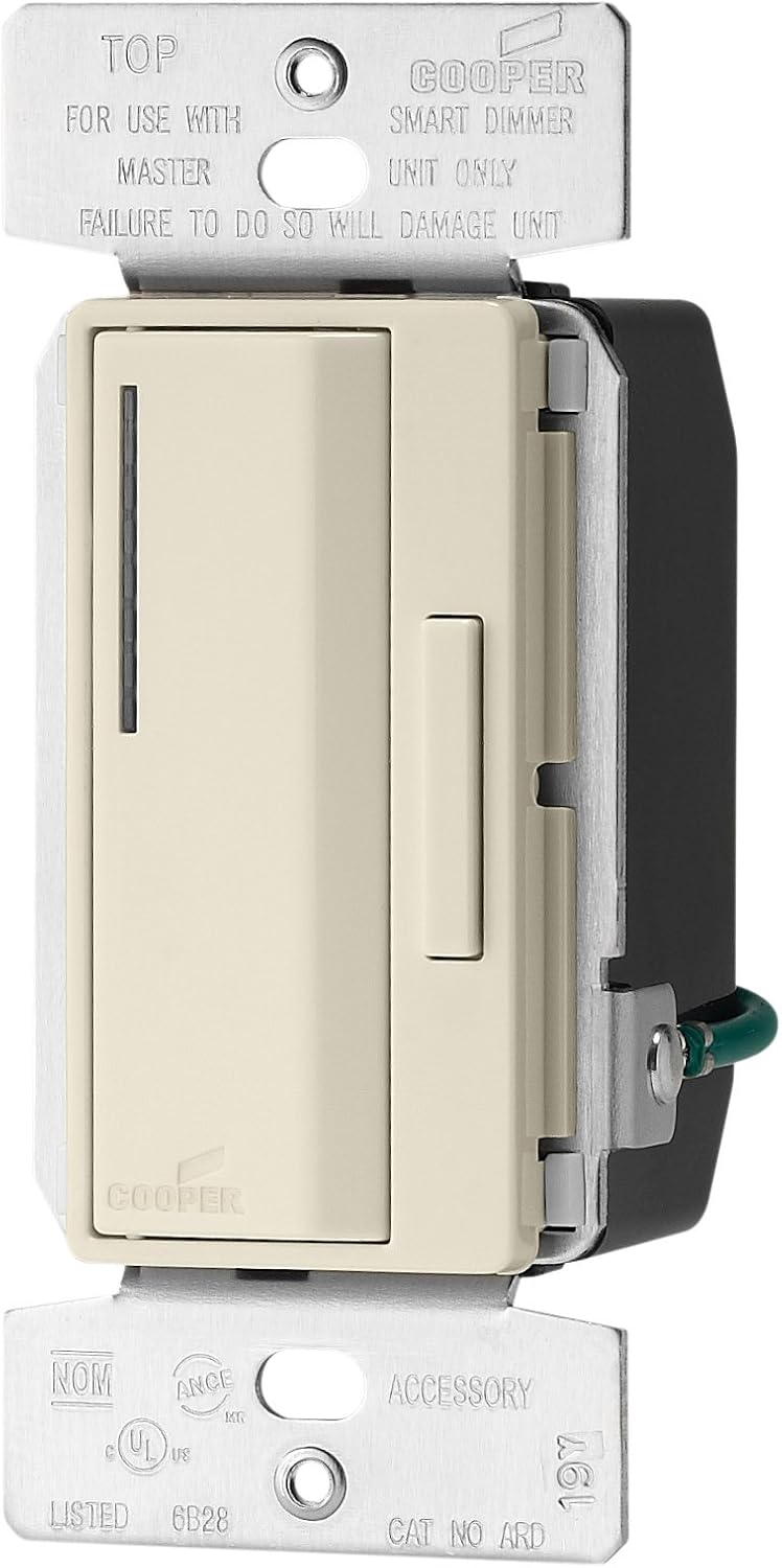Eaton ARD-W ACCELL Smart Dimmer Multi-Location Accessory with 10-Second Delay, White
