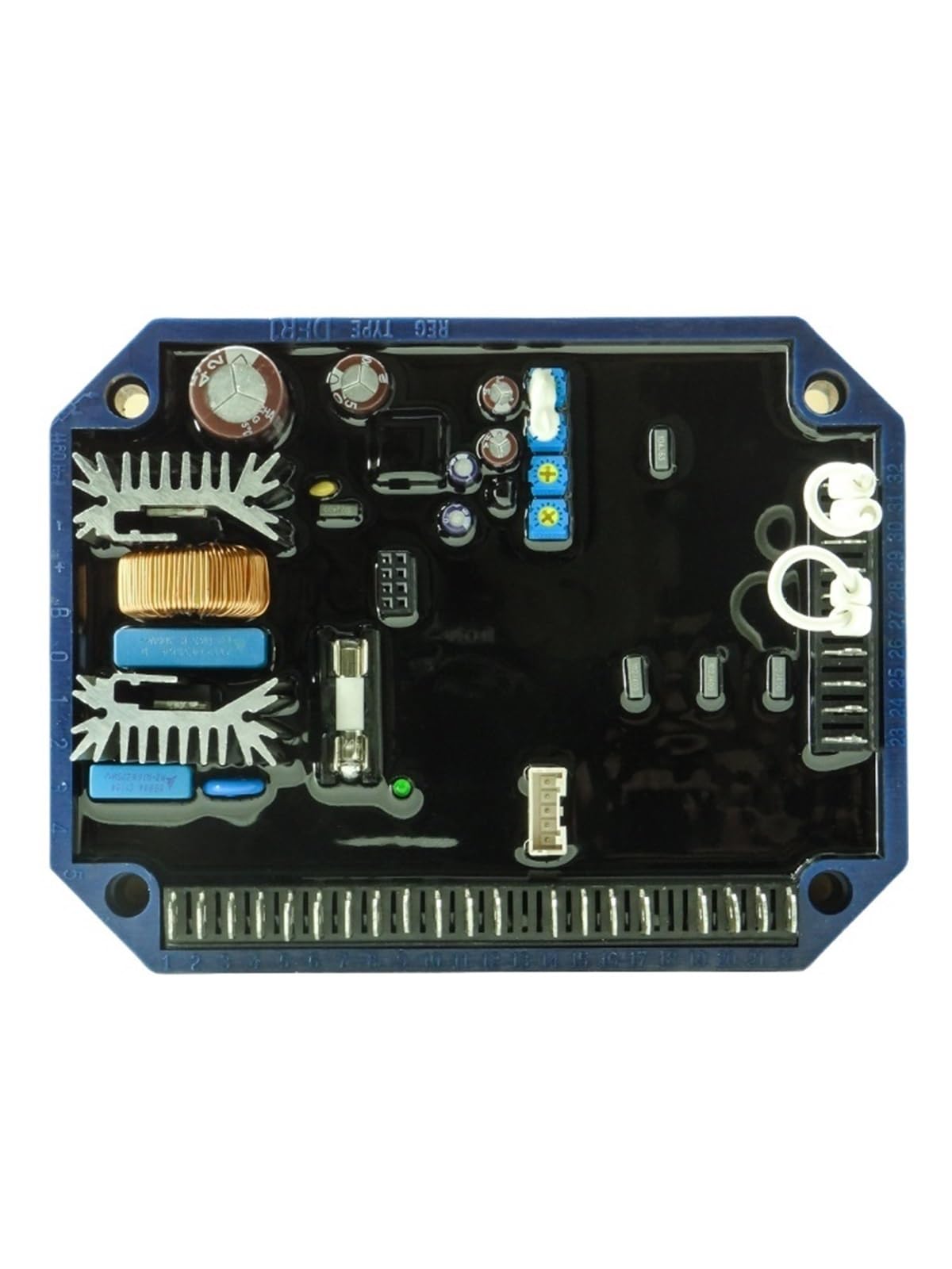 XXUCZVRYO 1pcs DER1 voltage regulator board AVR diesel generator automatic A7998 chip(DER1 A7998 copy)