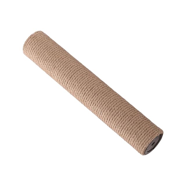 Repuesto de poste rascador para gatos, sisal natural, poste de repuesto para árbol de gato, con tornillos