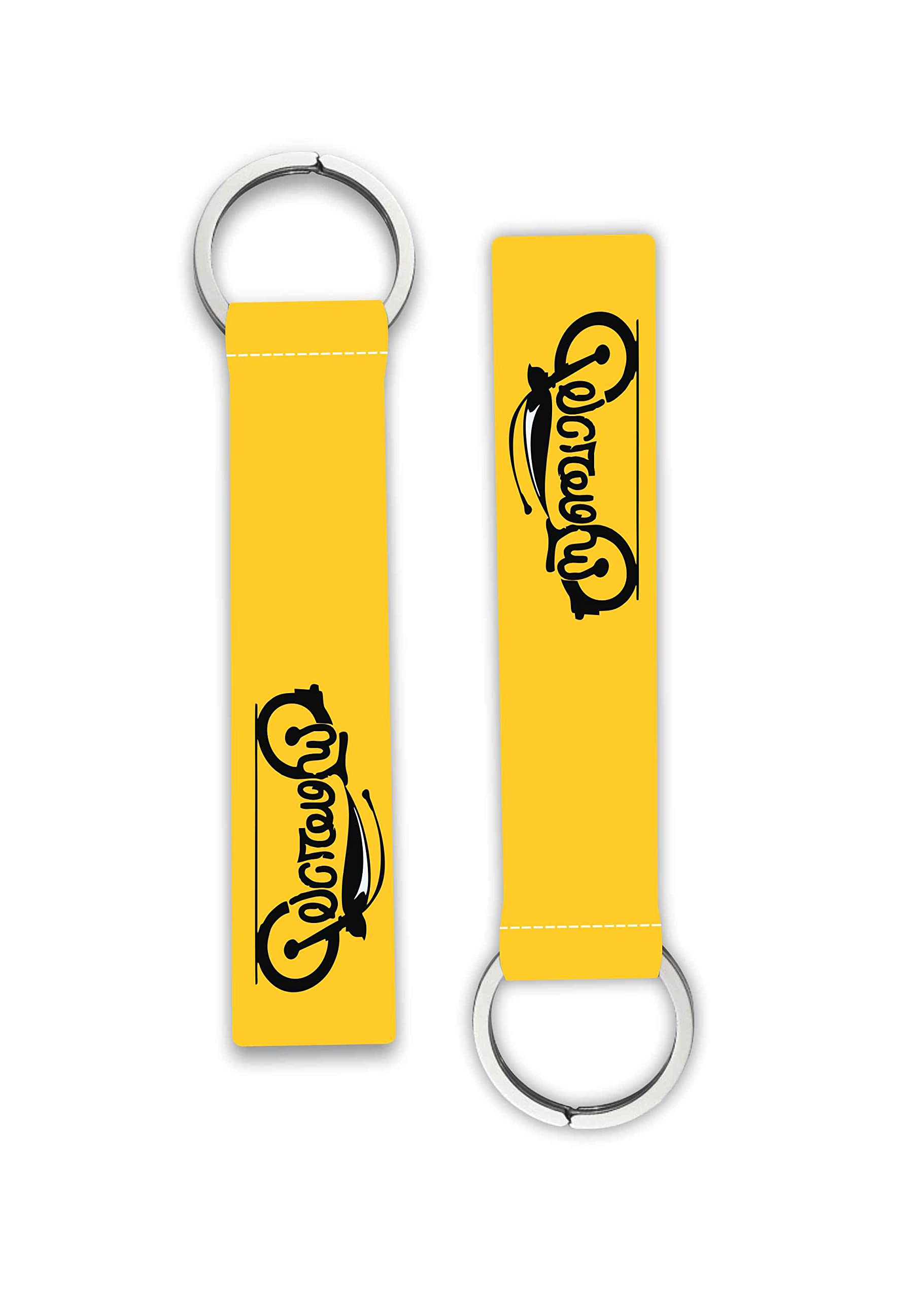 1pcs travel riders printed lanyard keychain holder for bikes cars scooters boys girls key holder key tag multicolored (6 x 1 inches)