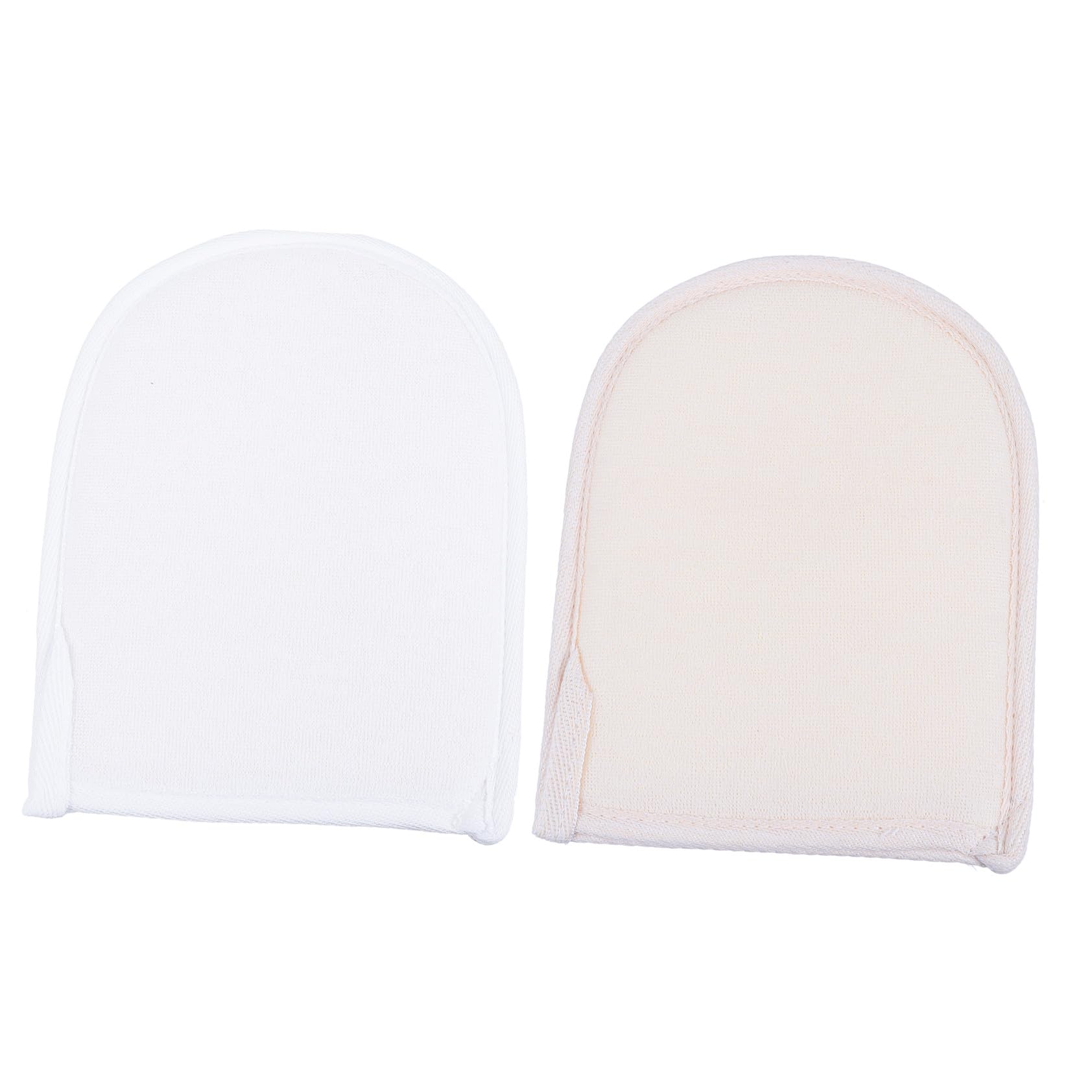 FRCOLOR 3 Set di Guanto da Bagno Spazzola Esfoliante Spugna di Luffa Guanti per Scrub Corpo Guanto da per Pulizia Profonda 2 Pezzi*3