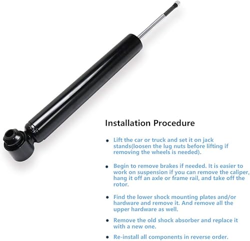 Miniatura 4 de Amortiguadores ECCPP - Kits de amortiguadores delanteros y traseros para BMW X5 2000 2001 2002 2003 2004 2005 2006