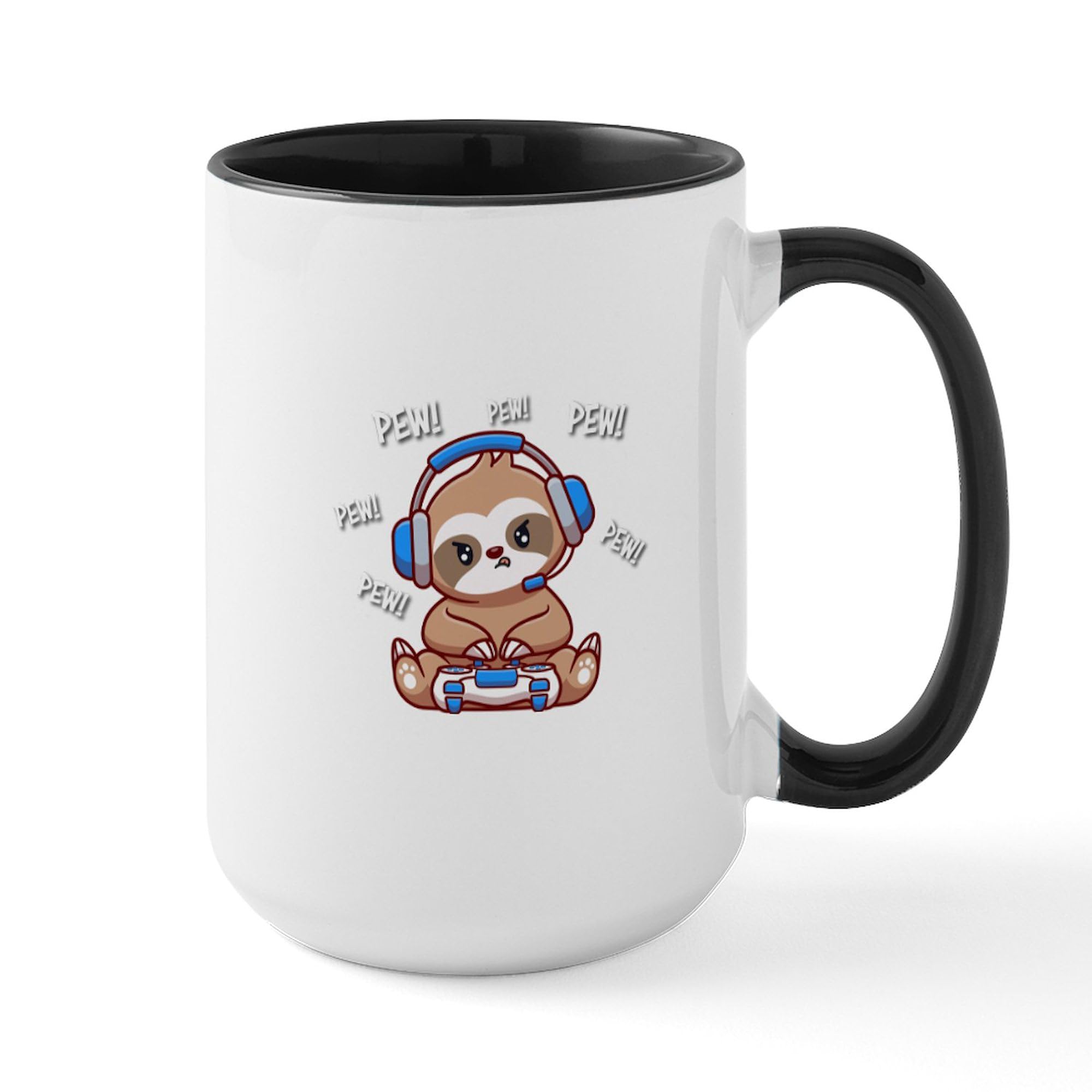 CafePress Sloth Mugs 15 oz (444 ml) Ceramic Coffee Mug