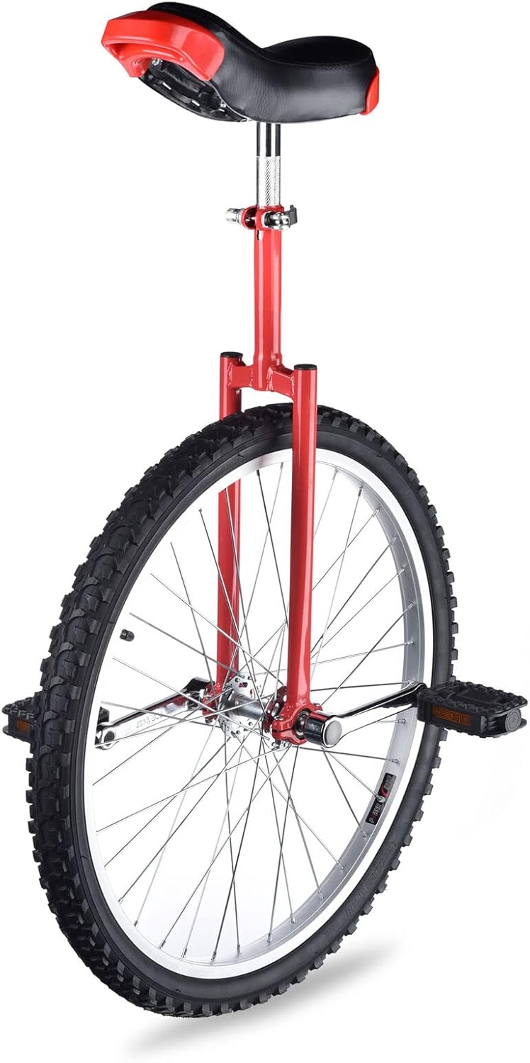 Buy CHIMAERA 24" Wheel Unicycle Red Circus Hobby Recreational Online at