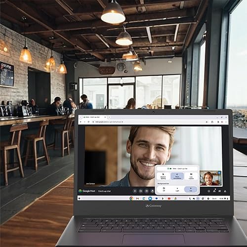 Miniatura 12 de Acer Gateway Chromebook 314 CBO314-1H-C476 Laptop  Intel Celeron N4500  Pantalla Full HD de 14 pulgadas (1920 x 1080)  4GB LPDDR4X  64GB eMMC  Wi-Fi