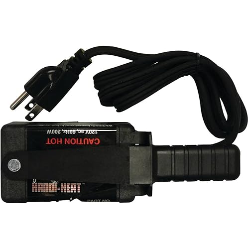 Complete Tractor 3009-1000 Magnetic Heater Compatible with/Replacement for J&N 500-01078 for Industrial Tractors, OEM Block Heater, Tractor Heater 200-Watt 110V 300-400 Degrees - 8 Sq. Inch Surface