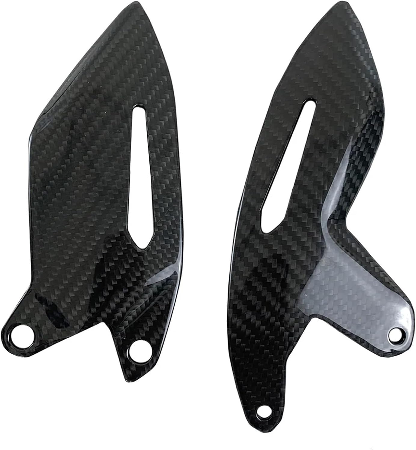 Full Carbon Fiber Heel Guards Motorbike Accessories Fairing Kit Compatible With Kawasak H2 H2R 2015 2017 2018 2019 2020 2021 2022 2023