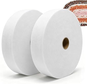 HexaHive 2 Roll Jelly Roll Batting Strips for Rugs 2 1/4 Inch Tatol 70 Yard