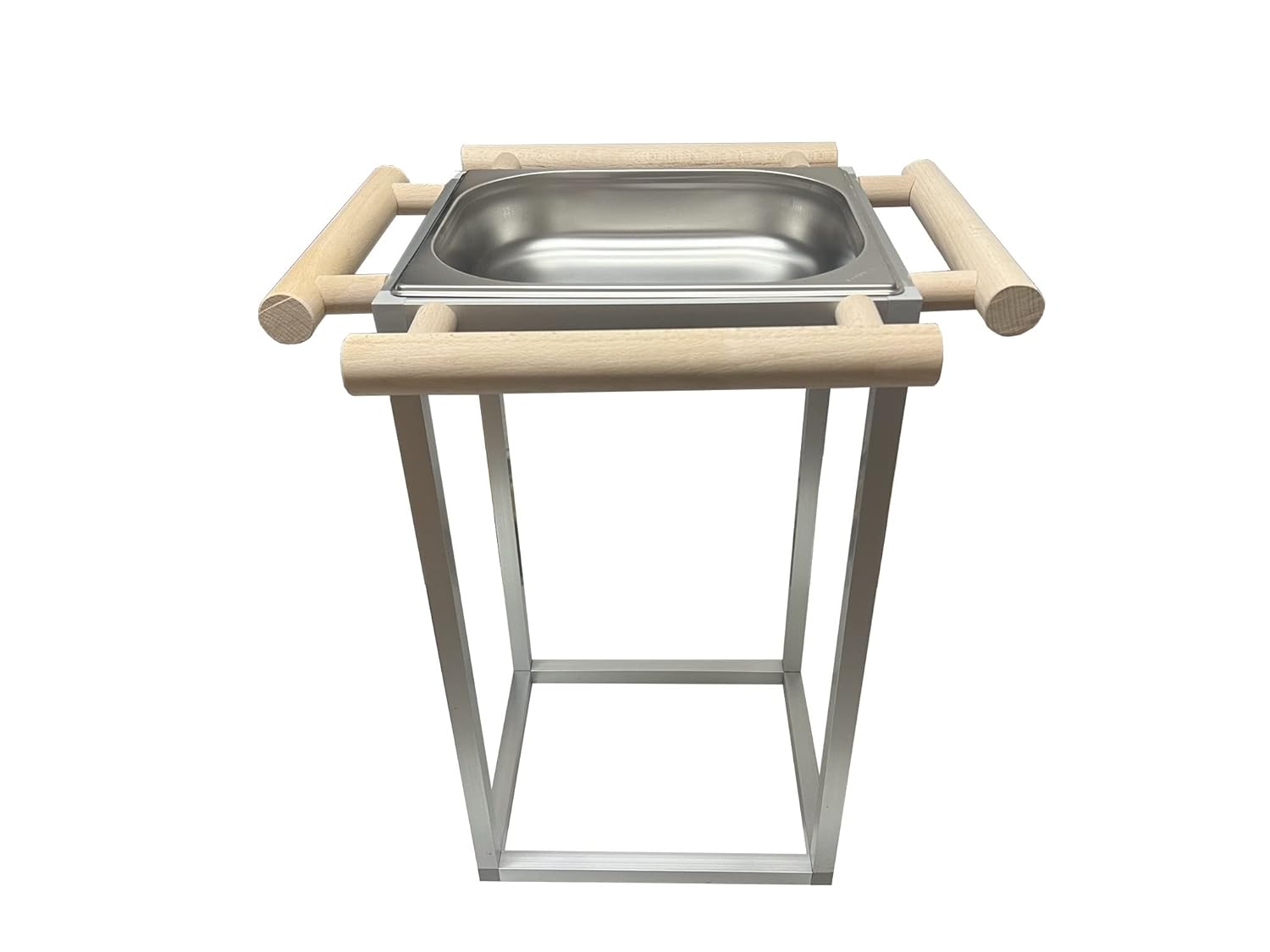 Pssopp Vogelbadewanne Mit Schublade - Mehrfachfunktion Für Vogelkäfige