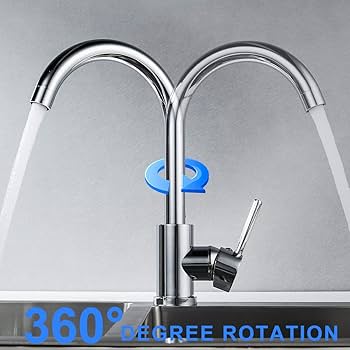 Rangemaster Intense Brushed Dual Lever Kitchen Sink Monobloc Tap TID1BF