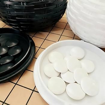 Amazon | 囲碁 セット （ 碁笥 碁石 囲碁盤 ） プラスチック製碁笥