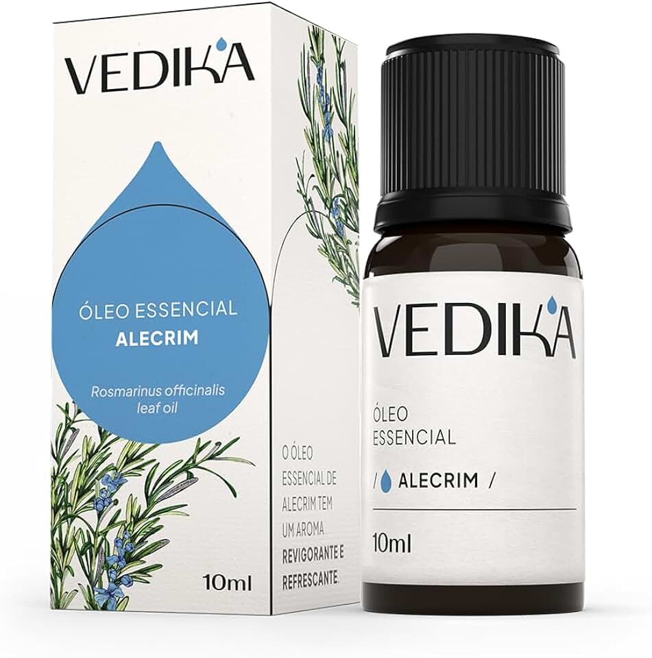 Óleo Essencial Vedika - Alecrim 10ml - 100% PURO