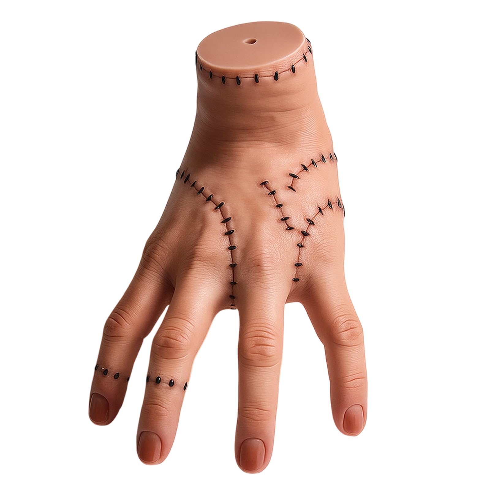 PSFXBM Thing Addams Family, Cosplay Hand, Thing Hand Wednesday Addams Family Decoration, Realistic Severed Hand Prop for Halloween Costumes, Cosplay Accessory, Themed Party Decoration