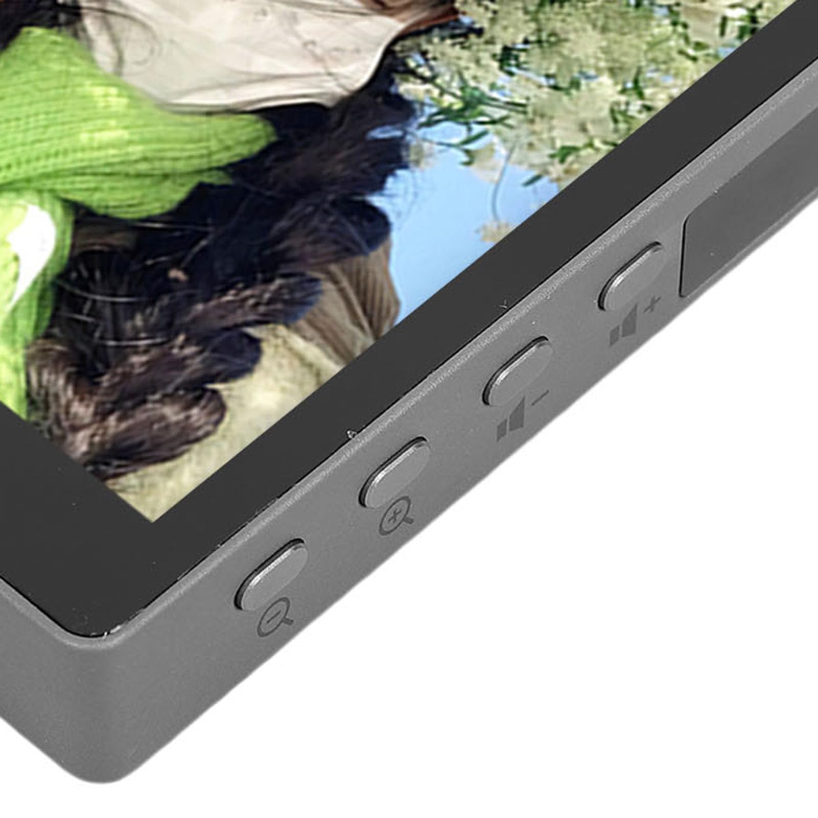 Gedourain Schermo di Visualizzazione HD per Monitoraggio Selfie del Telefono con Attacco Magnetico per Accoppiamento Rapido, Fotografia Visiva BT per Appassionati di Fotografia All'aperto (Grigio)