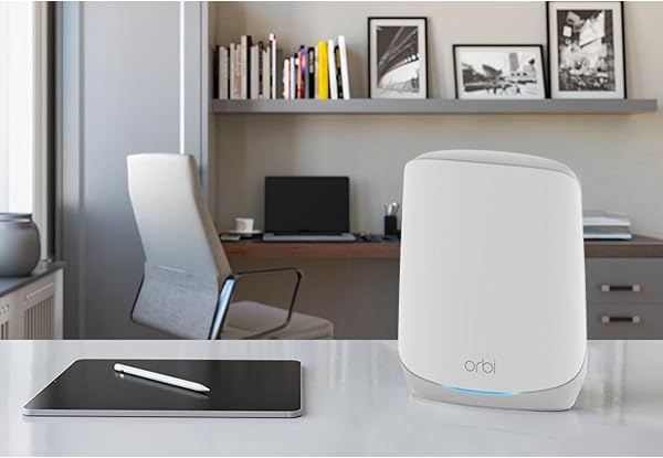 NETGEAR Orbi Mesh WiFi 6 System (RBK763S), Mesh Router & 2 Extenders, Cover Every Room, Up To 6,000 Sq Ft, Improve WiFi Speeds up to 5.4 Gbps & 75 devices, Simple App Set Up - 4