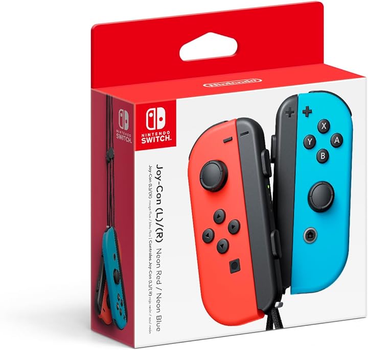 Nintendo joy-con nintendo switch rosso e blu HACAJAEAA