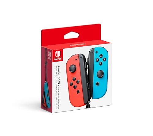 Vista 7 de Nintendo Joy-Con (L)/(R) - Pastel Purple/Pastel Green Azul neón