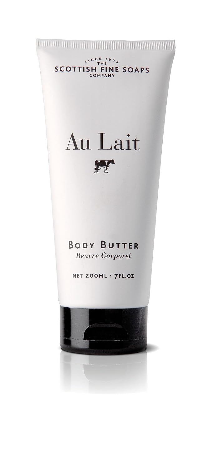 Generic Au Lait Body Scrub and Body Butter Set, Exfoliating, Whole Body, 14 Fl Oz Each
