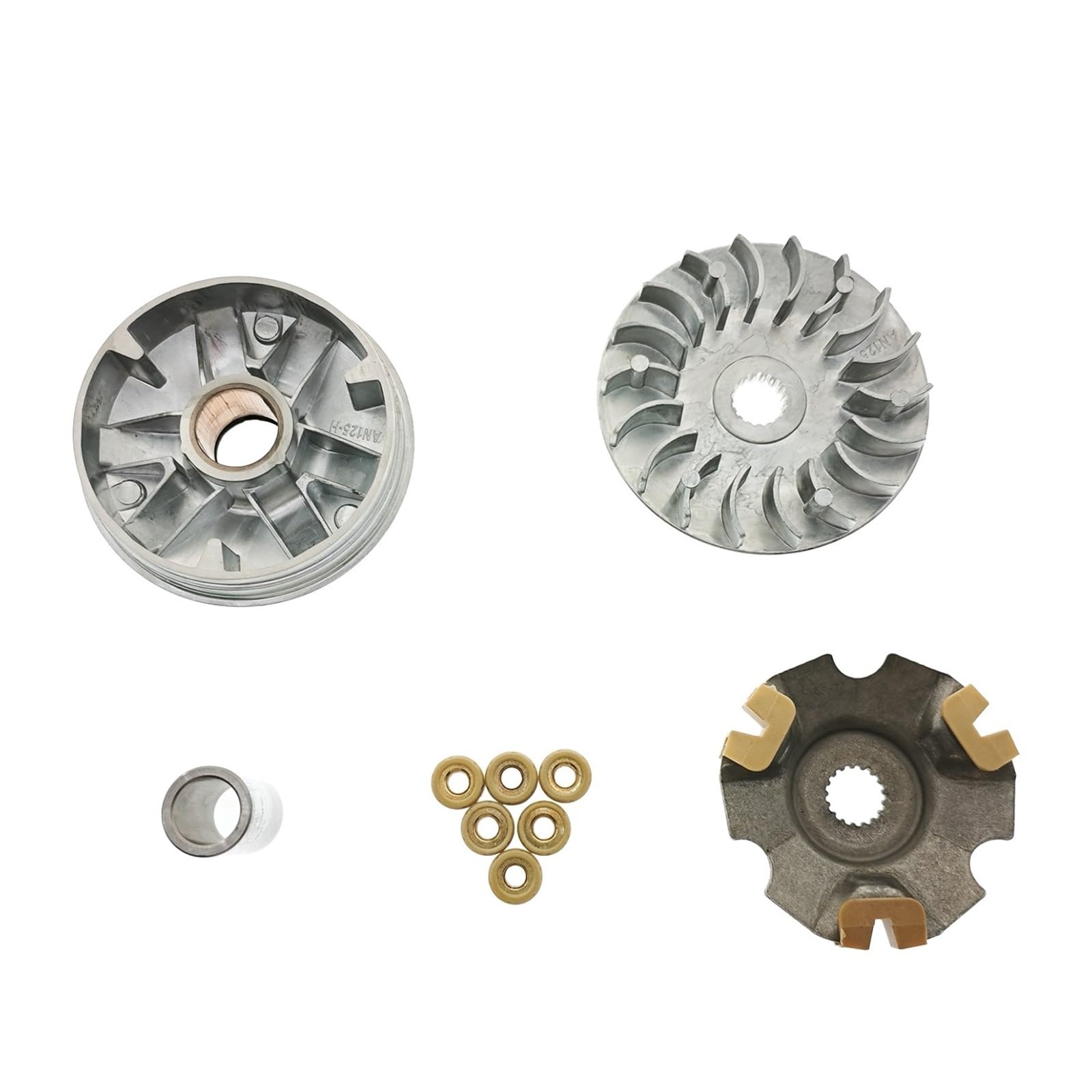 Ensemble poulie d'entraînement HS125 QS150 pour réparer la transmission scooter