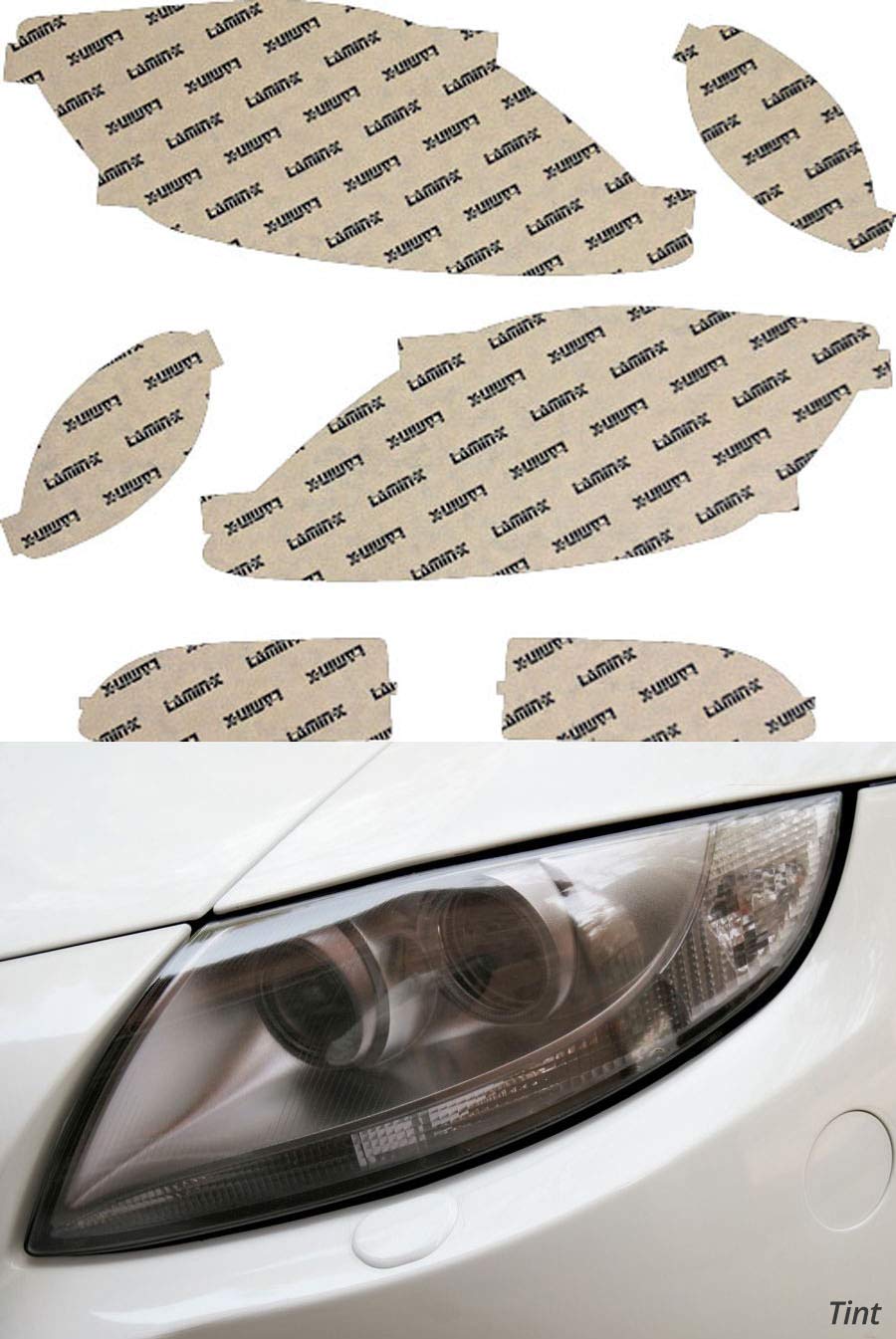 Lamin-x Custom Fit Tint Headlight Covers for Lexus GS (06-12)