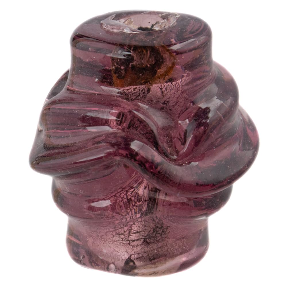 Craft County Silver Foil Glass Beads – DIY Jewelry Making and Embellishments