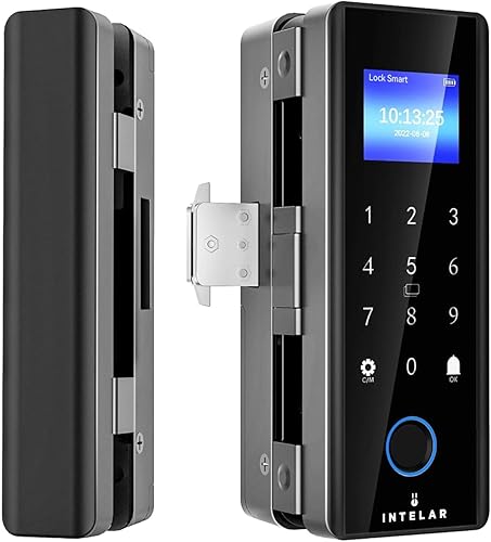 Rochaed VDRBG 5 em 1 — Biometria + Wi-Fi + Senha + RFID + App para Vidro