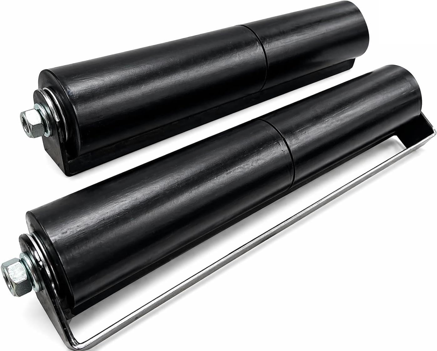 12" Inch Sliding Gate Roller, Sliding Door Hardware, Removable Axel, Set of 2