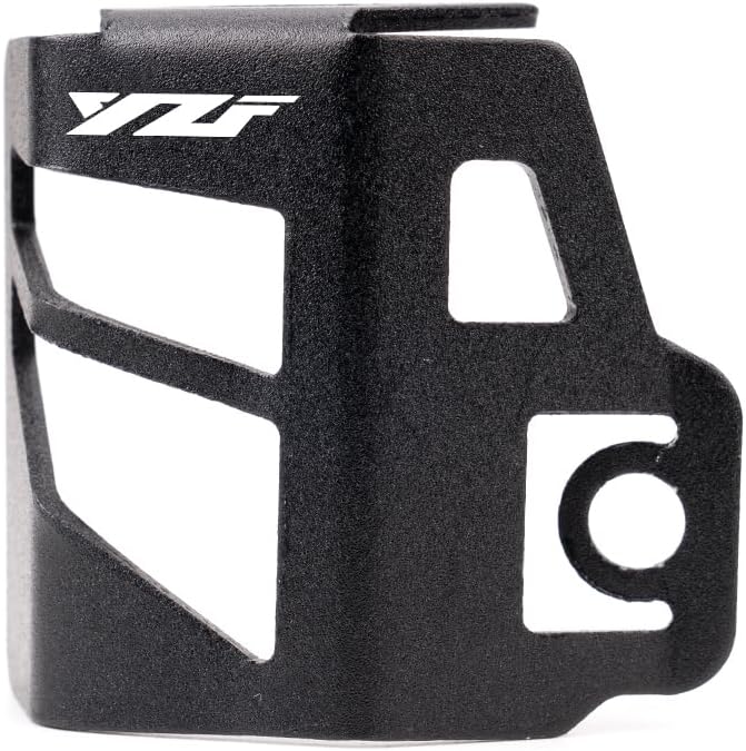 MOWOK For Yamaha YZF R6 R7 R3 R1 R1M R25 R125 YZFR7 YZFR6 YZFR1 YZFR3 Motorcycle accessories Rear Brake Fluid Reservoir Guard Protector Oil Cup Guard Cover (black)