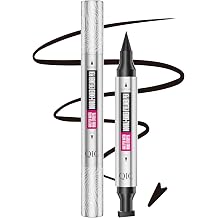 QIC Winged Eyeliner Stamp, Black eyeliner pencil,Double-End Eye liner Stamp, For Both Eyes,Liquid eyeliner waterproof, Easy For Beginners, Perfect Wing Cat Eye Liner, Quick-dry, Smudge-proof