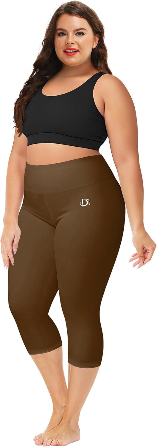 Deerose Swim Pants for Women Swim Capris High Waisted Sun Protection UPF 50+ Long Swimming Leggings Shorts - Image 7