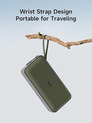 Miniatura 7 de Hagibis Organizador de artículos electrónicos, estuche de viaje organizador de cables, bolsa portátil impermeable para cable, cargador, banco de