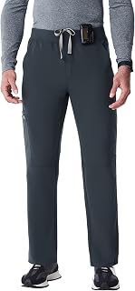 FIGS Axim Cargo Scrub Pants for Men | Classic Fit, Straight Leg, 7 Pockets, 4-Way Stretch, Anti-Wrinkle