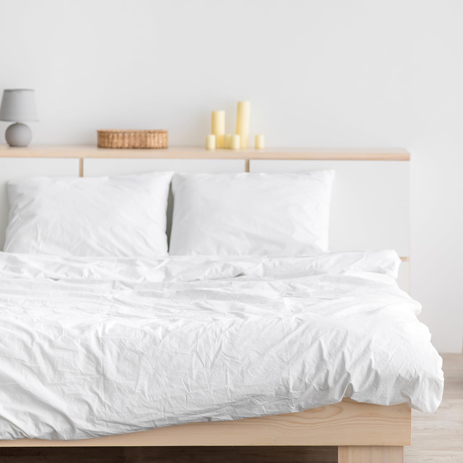 Fitted Sheets 40cm Depth – 800 Thread Count – 100% Egyptian Cotton Hotel Sateen Quality Bedding – White – Single Fitted Sheets 40cm Depth – 800 Thread Count – 100% Egyptian Cotton Hotel Sateen Quality Bedding – White – Single