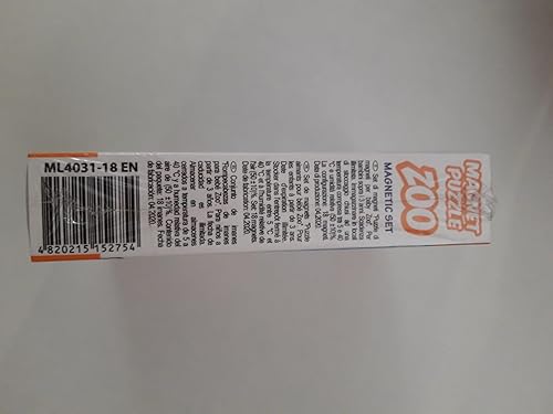 Miniatura 10 de Rompecabezas magnéticos de zoológico para niños - 5 animales magnéticos grandes para bebé - Juguetes de viaje para niños pequeños - Imán para