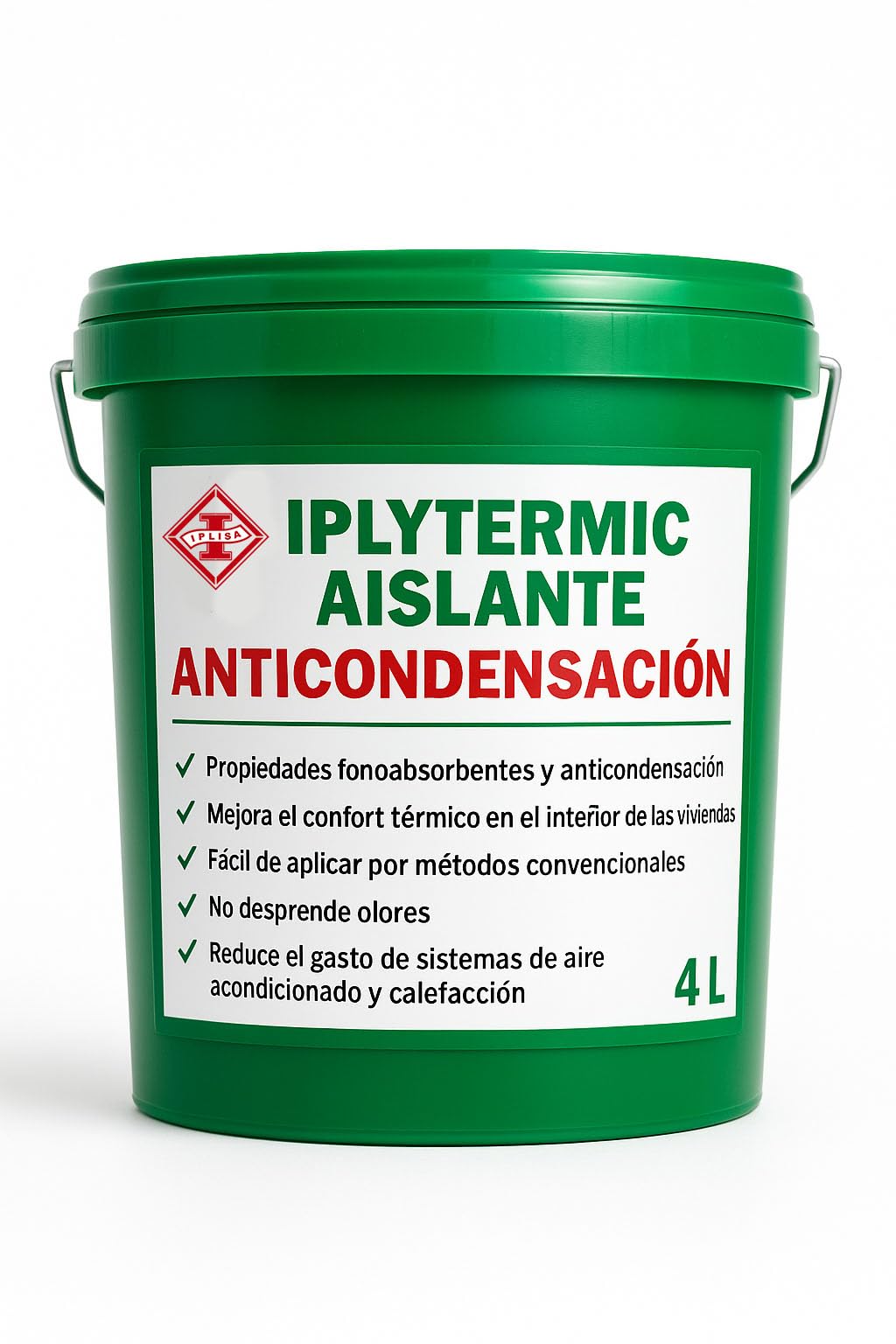 Pintura Blanca Aislante Térmica Anticondensación 4L - Evita la aparición del moho y la humedad
